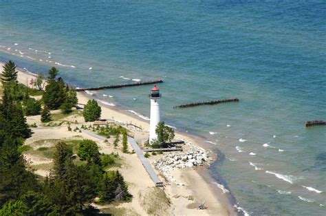 Crisp Point Light Lighthouse in Paradise, MI, United States ...