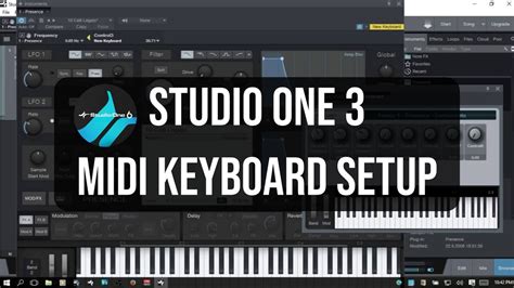 Learn Studio One 3 | MIDI Keyboard Setup - In Depth - YouTube