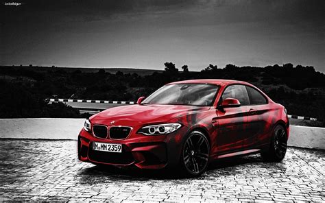 red, BMW, BMW M2 Wallpapers HD / Desktop and Mobile Backgrounds