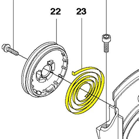 336FR Husqvarna Brushcutter Starter Parts