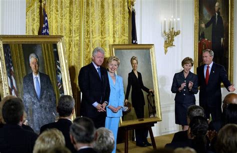 Portraits of George W. Bush and Bill Clinton Are Back on Prominent ...