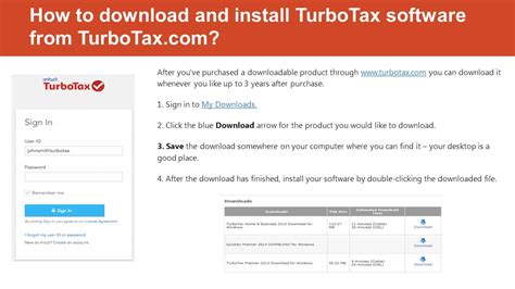 How To Download And Install TurboTax Software