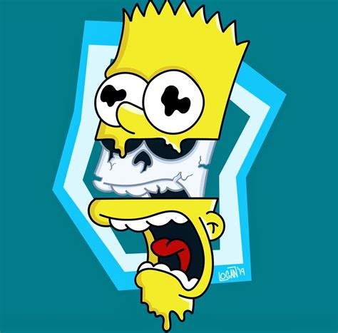 Bart Melt, The Simpsons | Simpsons art, Simpsons drawings, Bart simpson ...