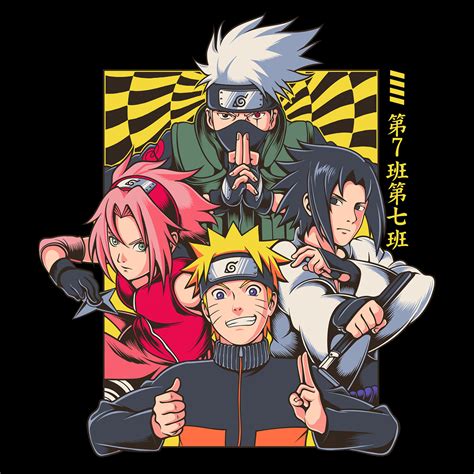 Naruto team seven 7 :: Behance