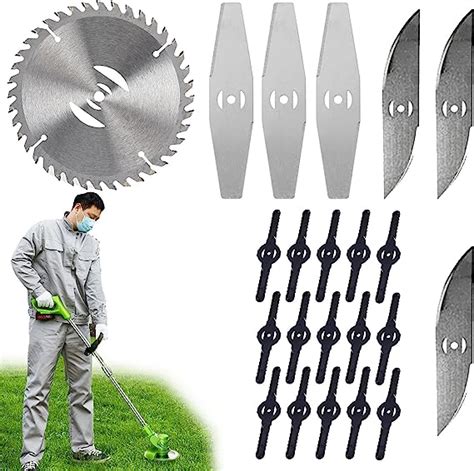 Amazon.com : Brush Cutter Blade Metal Blade，strimmer Cordless Spare ...