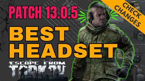 Best Headset in Escape From Tarkov - Beginners Guide - Radius Sound ...