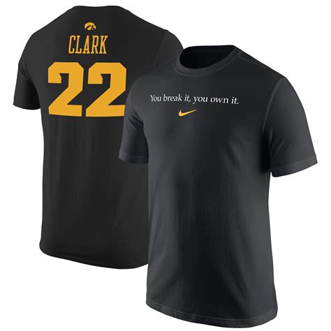 Unisex Nike Caitlin Clark Black Iowa Hawkeyes Record Breaking T-Shirt