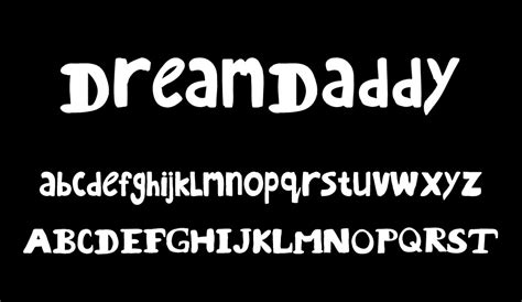 Dream Daddy free font