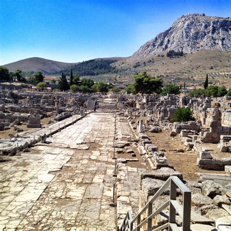 Ancient Corinth #ruins #corinthians #korinthos #apostlepaul #bema #greece