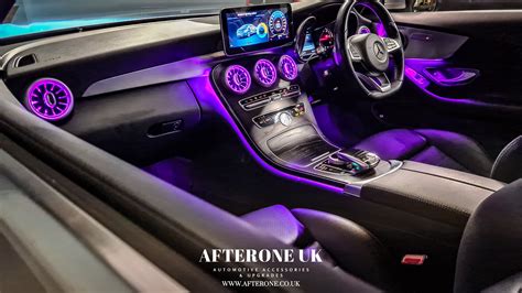 Mercedes-Benz C-Class & GLC Main Ambient Lighting System | Afterone UK ...