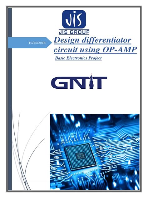 Design Differentiator Circuit Using OP-AMP Large | PDF | Operational ...