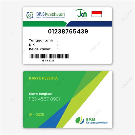 Indonesian Healthy Card Bpjs, Indonesian, Healthy, Card PNG and Vector ...