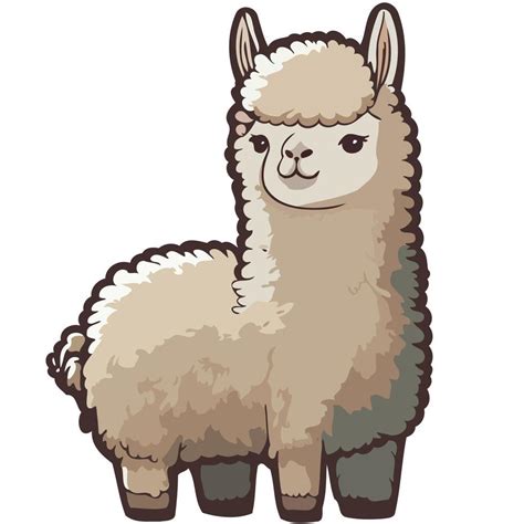 llama mammal animal body 18884363 Vector Art at Vecteezy