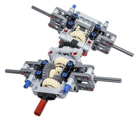 LEGO Technic Building Tip - Multiple Axle Differentials | Camion lego technic, Technique lego, Lego