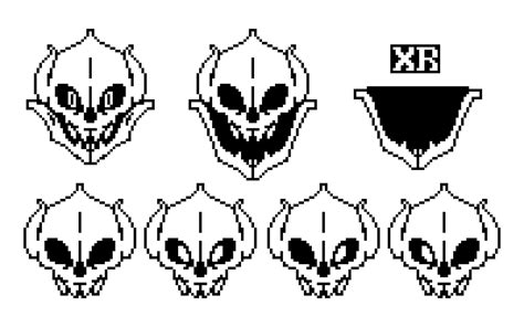 Sans Gaster Blaster Sprite by ImXR24 by ImXR24 on DeviantArt