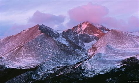 Longs from Twin Peak : Rocky Mountain National Park, Colorado : Mountain Photography by Jack Brauer