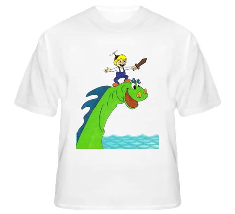 Beany and Cecil t-shirt Children's cartoon Sea Serpent | Beany and ...