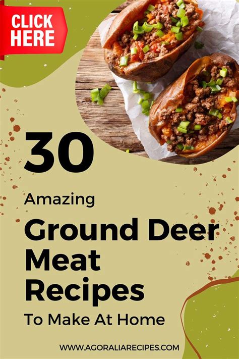 30 Amazing Ground Deer Meat Recipes To Make At Home - Agoralia Recipes