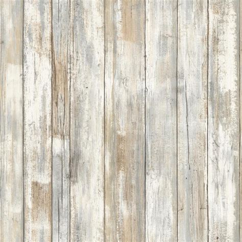 Distressed Barnwood Plank Wood Peel and Stick Wallpaper | RMK9050WP – D. Marie Interiors