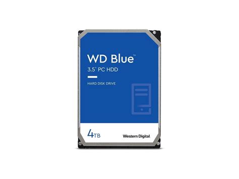 WD Blue 4TB Desktop Hard Disk Drive - 5400 RPM SATA 6Gb/s 256MB Cache 3.5 Inch - WD40EZAX ...