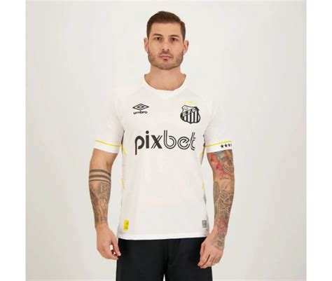 Umbro Santos Mens Home Jersey 2023-24 | Best Soccer Jerseys