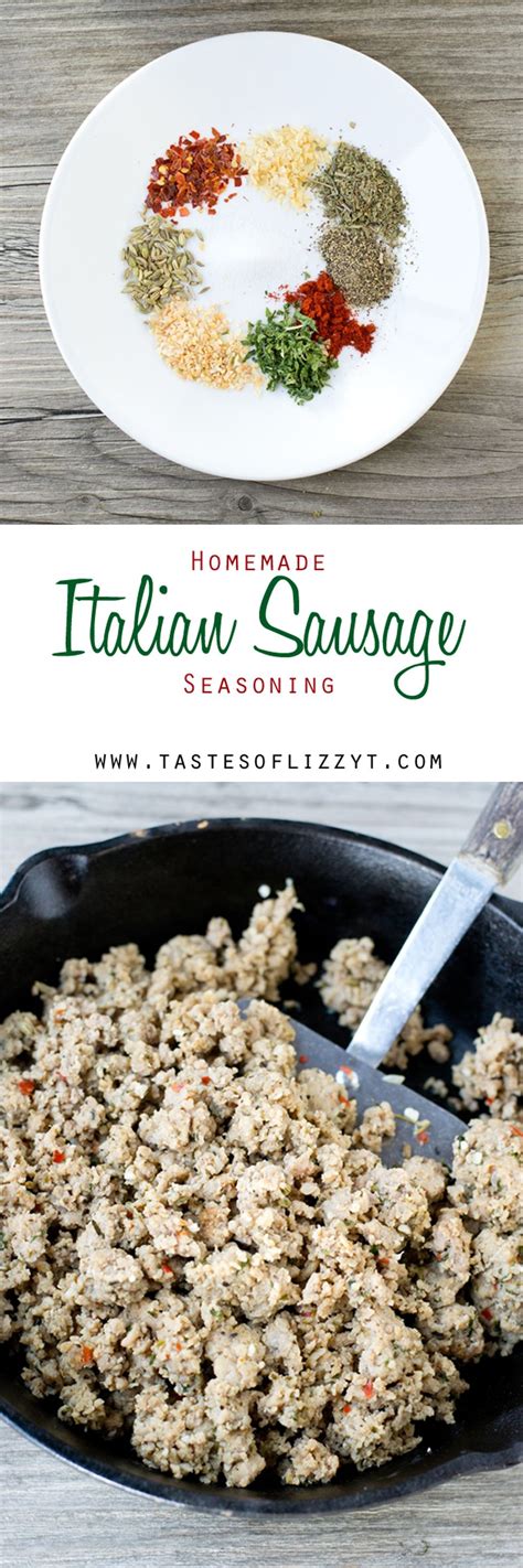 HOMEMADE ITALIAN SAUSAGE SEASONING - My Recipe Magic