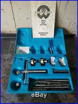 Neway Valve Seat Cutter Kit. 30 & 45 Small Engine Service Kit | Valve ...