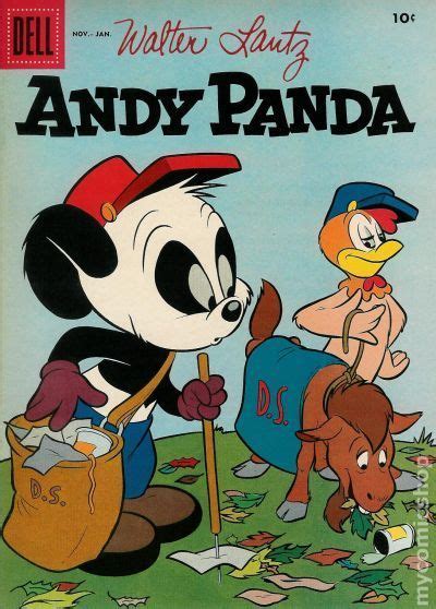 Andy Panda (1953 Dell) comic books | Dell comic, Vintage comic books, Comic books