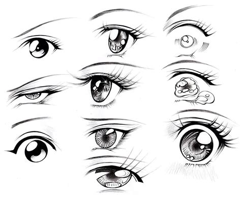 Male Tutorial Anime Eyes Drawing - Goimages Cove