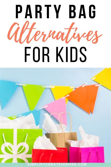 68 Fun Party Bag Alternatives & Party Bag Fillers (That Aren't Lollies) | Simplify Create Inspire