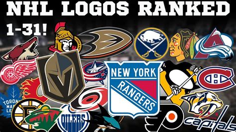 NHL Logos Ranked 1-31! - YouTube