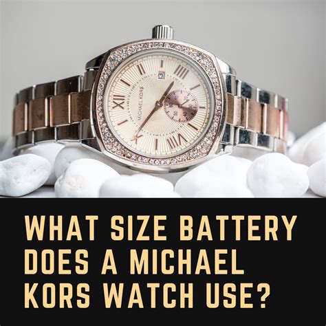 Michael Kors Watch Batteries: A Comprehensive Guide - Chronock