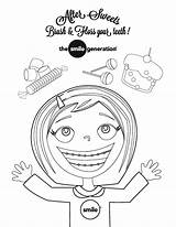 Braces Coloring Pages At GetDrawings  Free Download sketch template