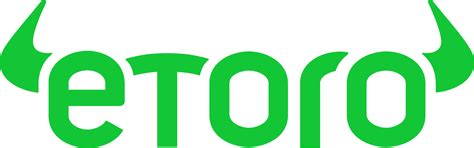 eToro logo in transparent PNG and vectorized SVG formats