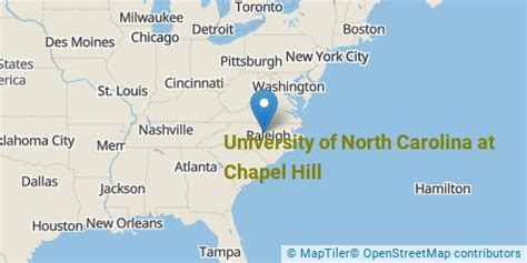 Where Is University of North Carolina at Chapel Hill?