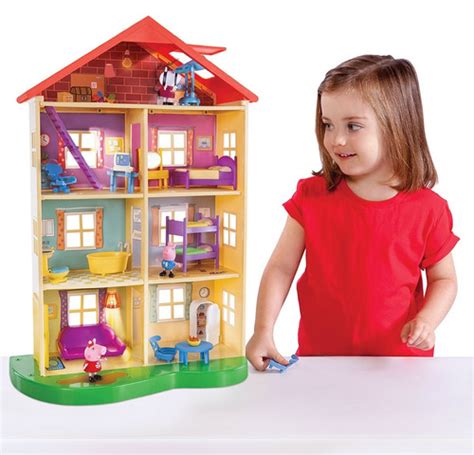 Peppa Pig Casa De Lujo La Cerdita Peppa Deluxe House Playset | Mercado Libre