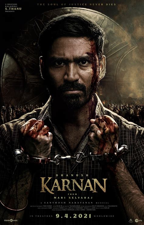 Dhanush starrer Karnan first look poster out; Release date announced