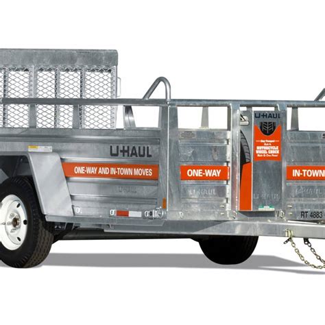 UHaul 5x9 Utility Trailer with Ramp - High Plains Cattle Supply