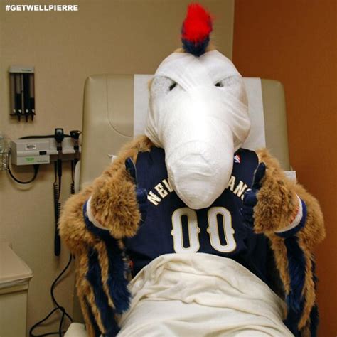 Pelicans Make Their EXTREMELY TERRIFYING Mascot A Lot Less Scary ...