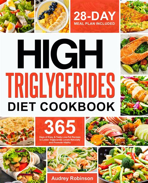 High Triglycerides Diet Cookbook: 365 Days of Easy & Tasty Recipes to Lower Triglyceride Levels ...