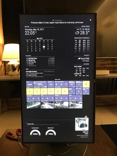 Magic Mirror with actiontiles (smarthome) | MagicMirror Forum