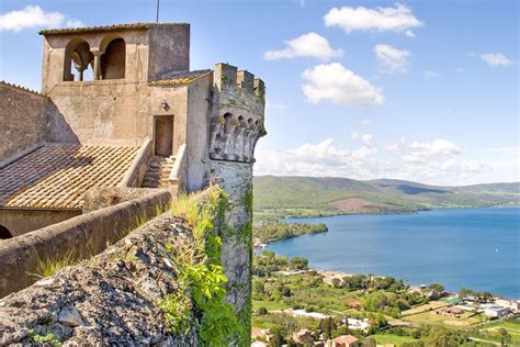 Day trip from Rome to Cerveteri necropoli Bracciano Lake & Castle w hotel pickup 2024