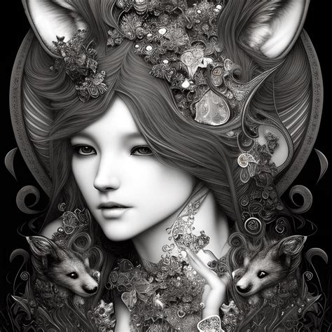 Fractal Foxes · Creative Fabrica
