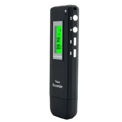 Digital Voice and Telephone Recorder - 4GB Memory, USB Drive, MP3 ...