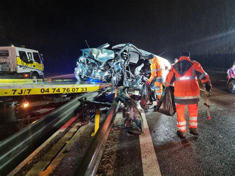 Ain. Accident mortel sur l’autoroute : les deux conducteurs décédés étaient aindinois