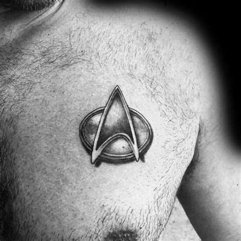 50 Star Trek Tattoo Designs For Men - Science Fiction Ink Ideas