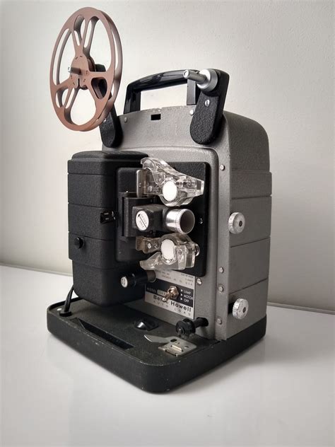 THE Radio Museum — Bell and Howell 8mm movie projector. model 254R-A...