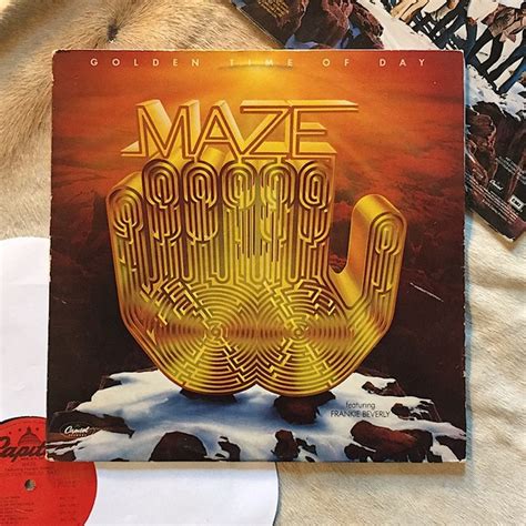 Vinyl Records | Media | Maze Featfrankie Beverly Golden Time Of Day Lp ...