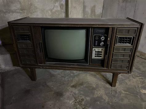 Hitachi vintage tv collectors item., Furniture & Home Living, Furniture ...