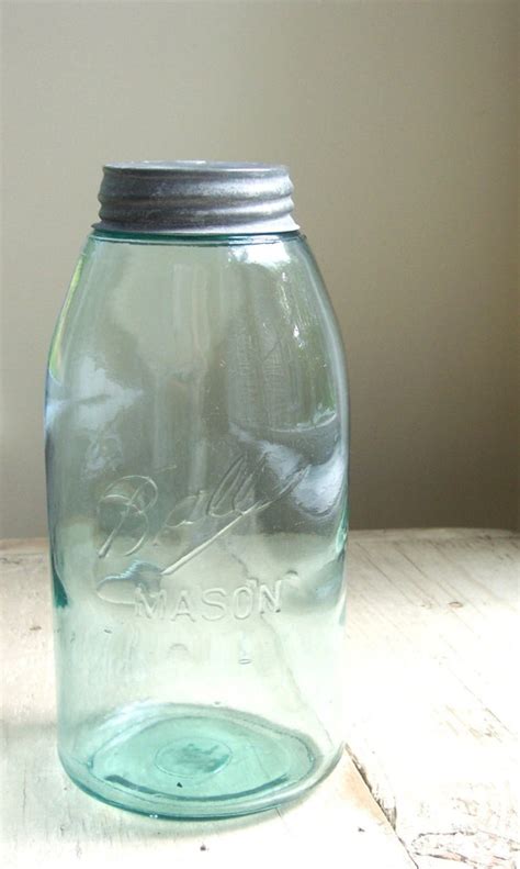 Vintage Ball Mason Half Gallon Jar by cattales on Etsy